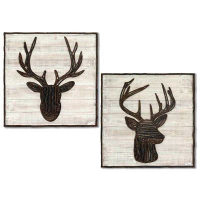 Wooden wall arts—wooden animal decoration