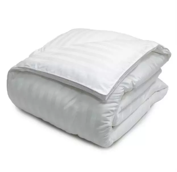 Blue Ridge Year Round White Damask Down Alternative Comforter