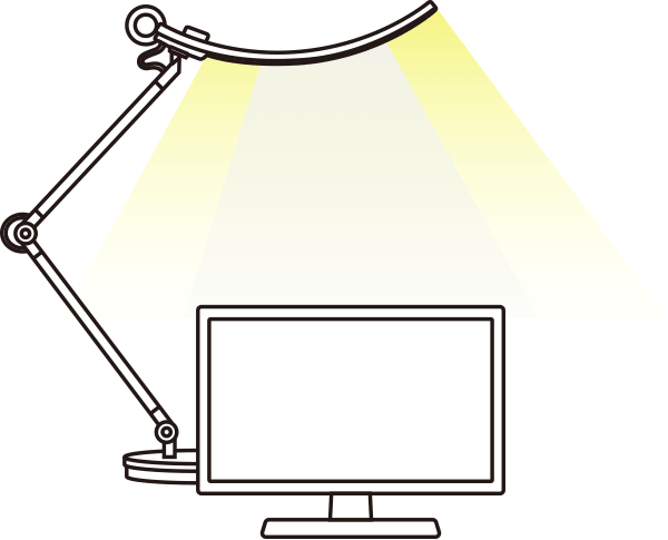 BenQ Wit e-Reading table lamp screen mode