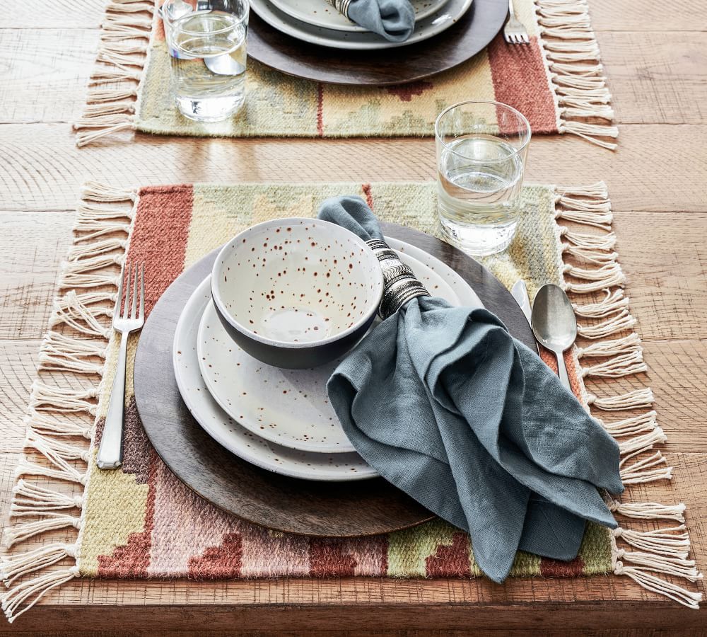 Arabic Design—Luther Kilim Handwoven Placemat