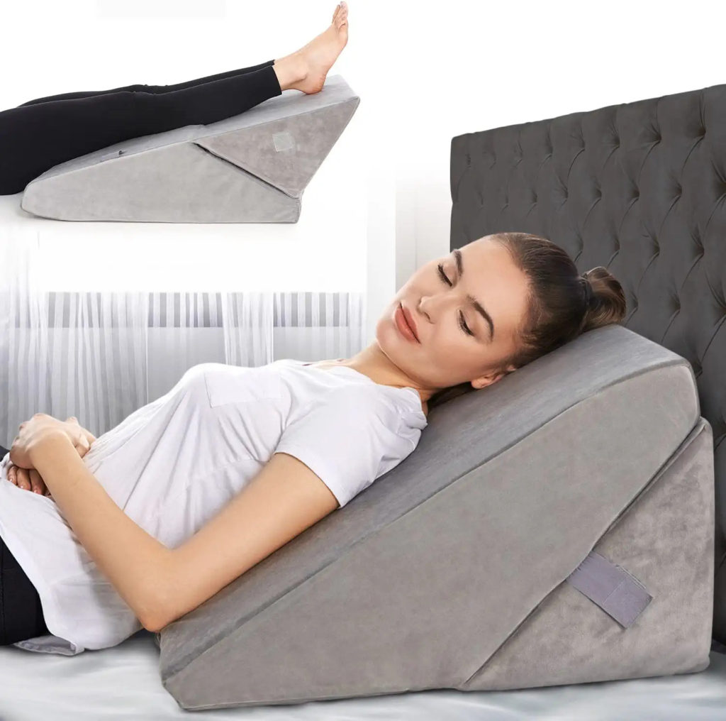 AllSett Health Adjustable Folding Wedge Pillow