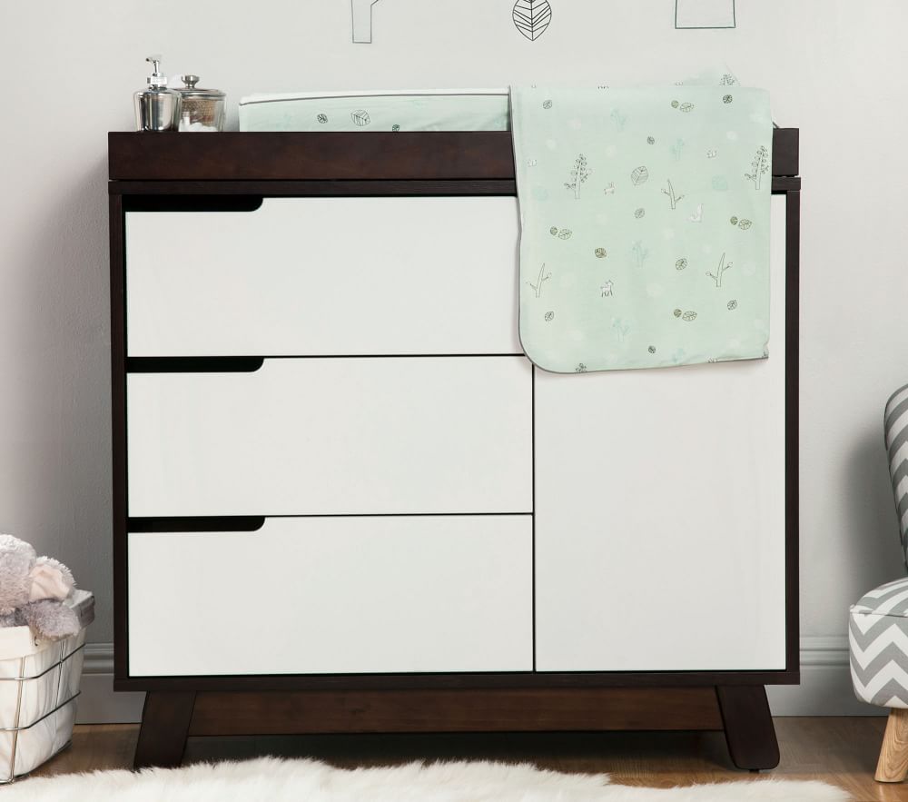 kids' chest of drawers—Babyletto Hudson 3 Drawer Dresser & Topper Set