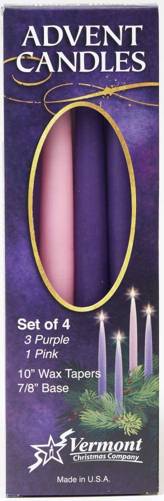 Christmas Advent Candles and wreath