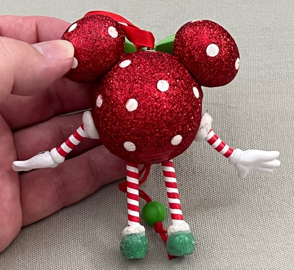 Retired Disney Parks Minnie Mouse Icon with Arms and Legs Ornament 