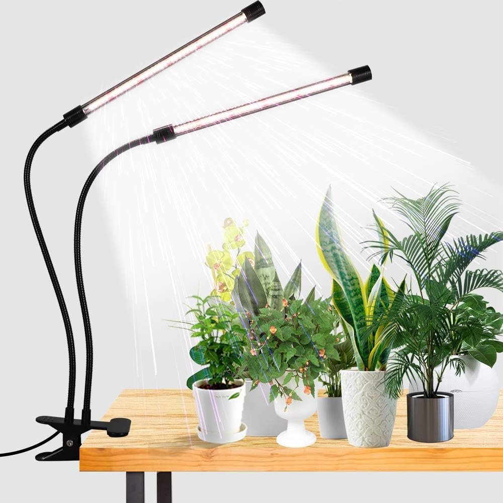 6000K Full Spectrum Clip Plant Growing Lamp