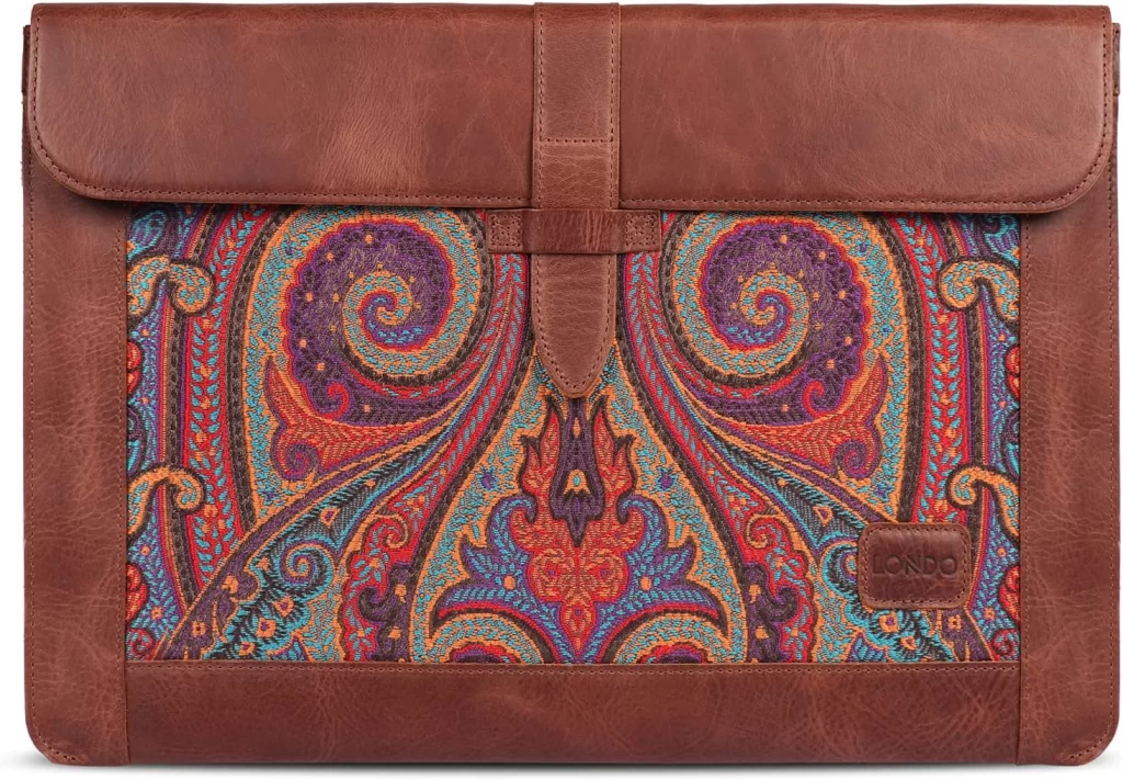Londo Top Grain Leather Macbook Bag Laptop Sleeve