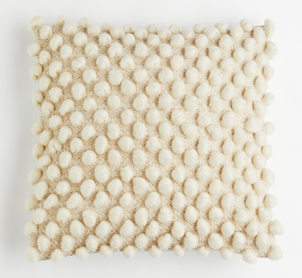H&M home —Wool-blend cushion cover