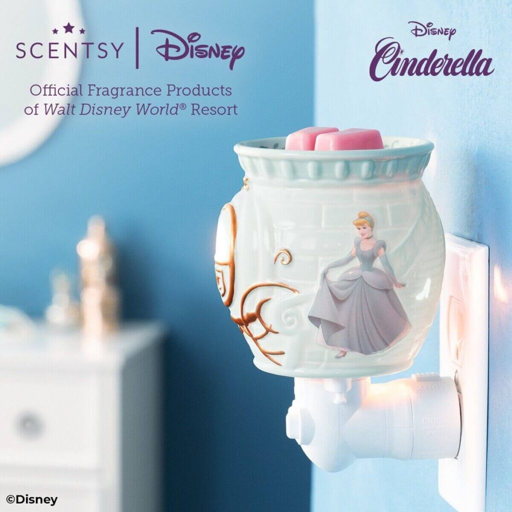 Disney Cinderella Carriage Scentsy Warmer Package