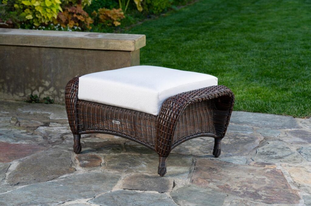 Tortuga Outdoor All-weather Wicker Ottoman