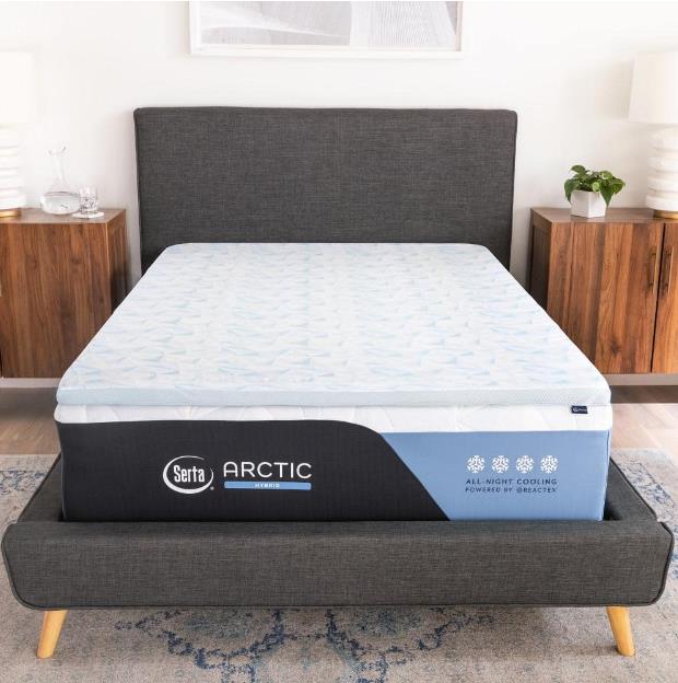 Serta Arctic Soothing Cool Mattress Topper
