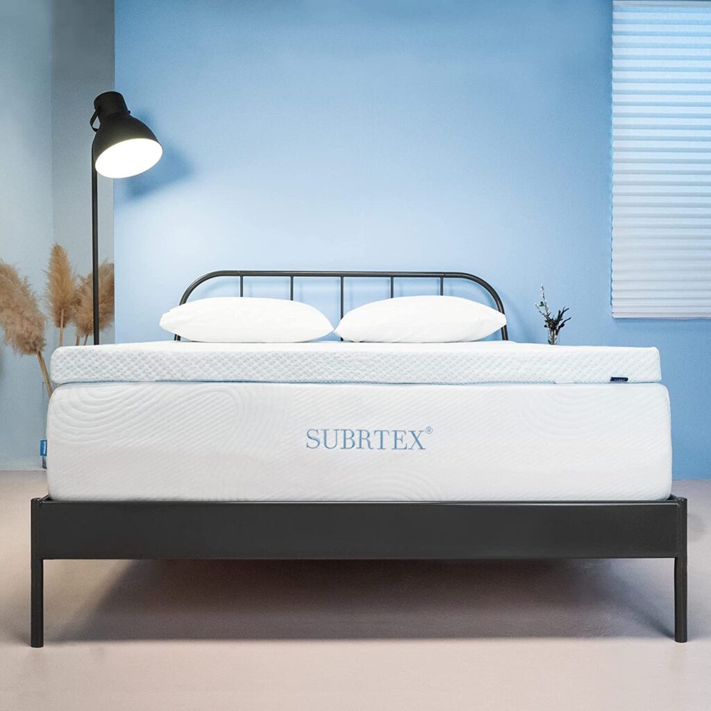 Subrtex Ventilated-design Bed Mattress Topper
