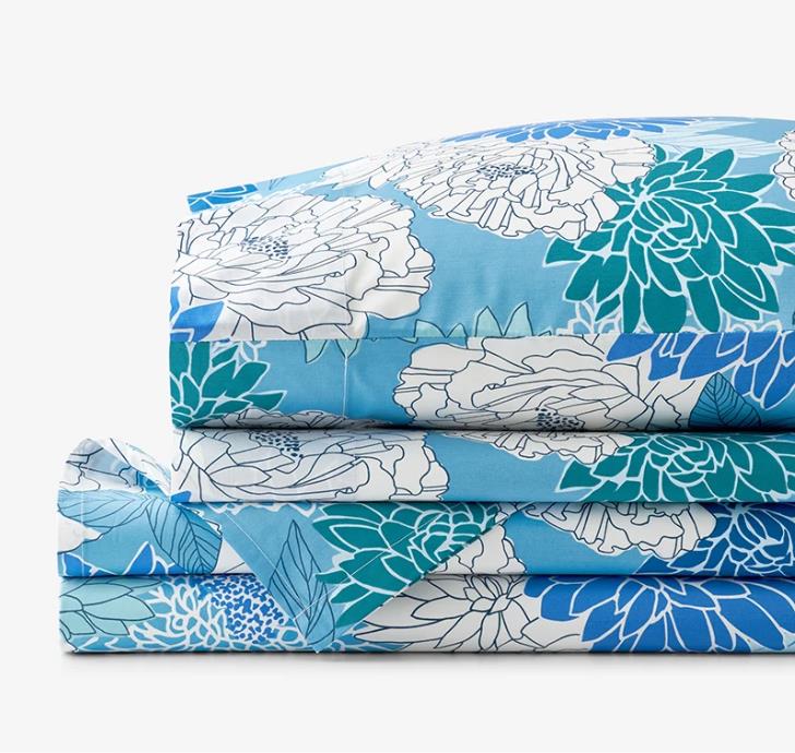 Company Cotton™ Dahlia Floral Percale Sheet Set