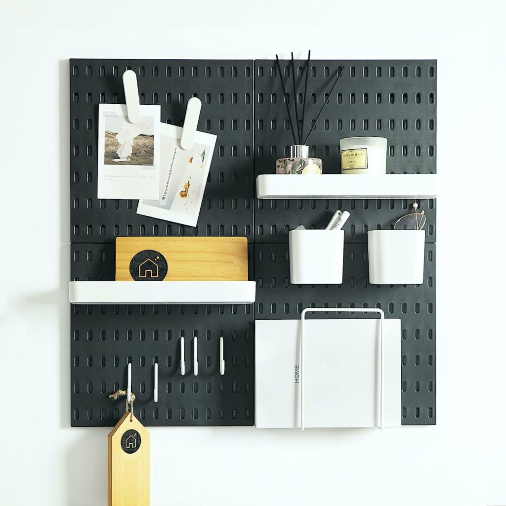 College Dorm Room Ideas—Keepo Pegboard Wall Organizer