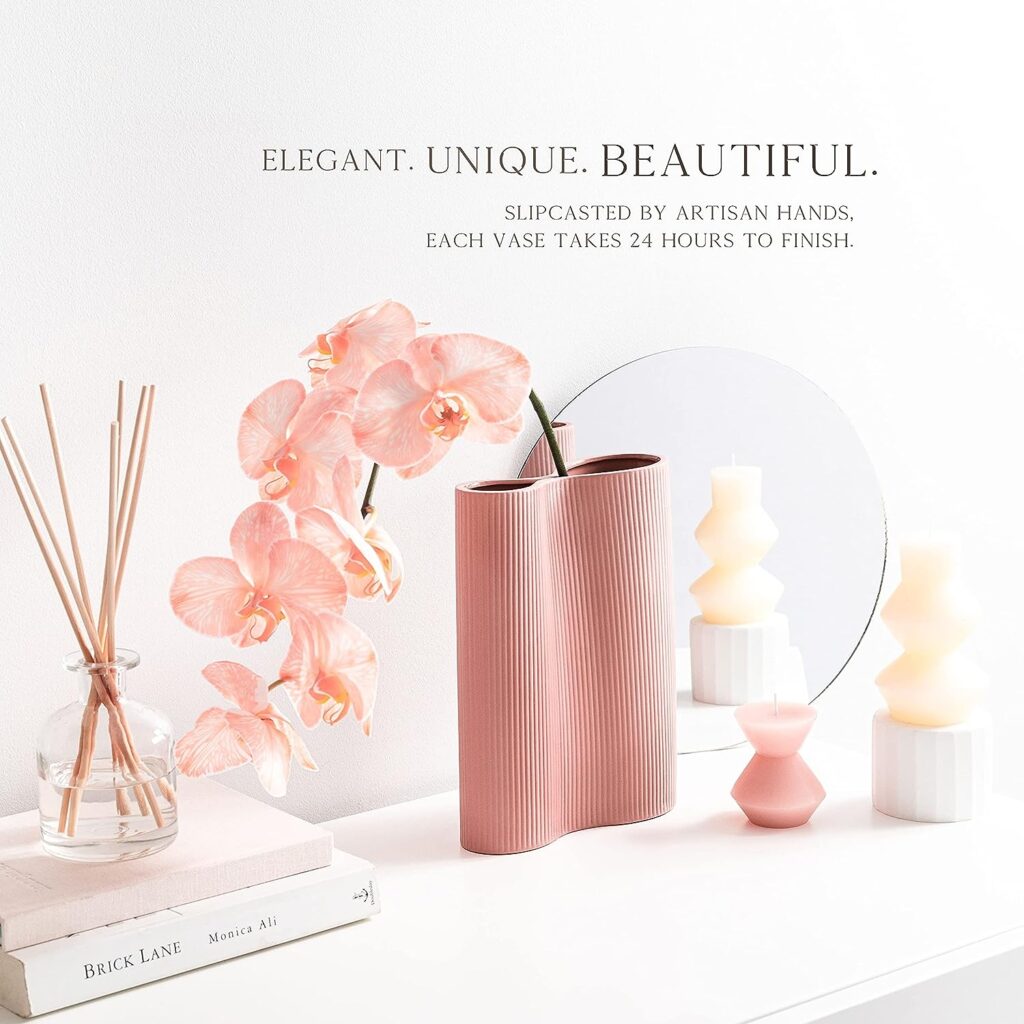 Luxe Infinity Pink Vase
