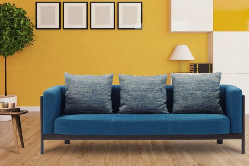 Accent Sofa in Bold Color