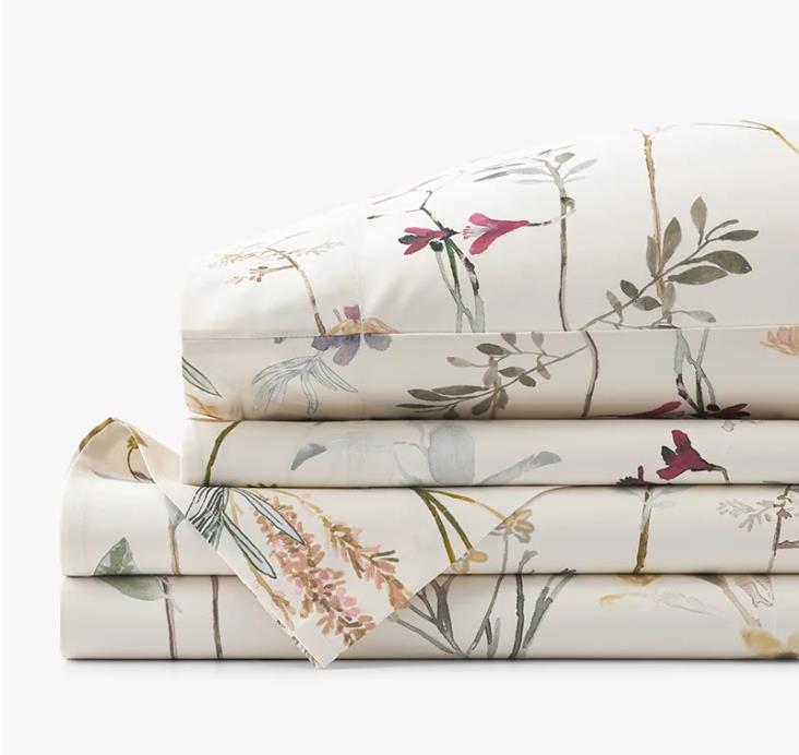 Floral Bedding—Legends Luxury™ Peyton Sateen Sheet Set