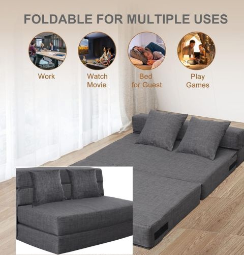 Furniture Labor Day Sales—Nigoone  Folding Sofa Couch