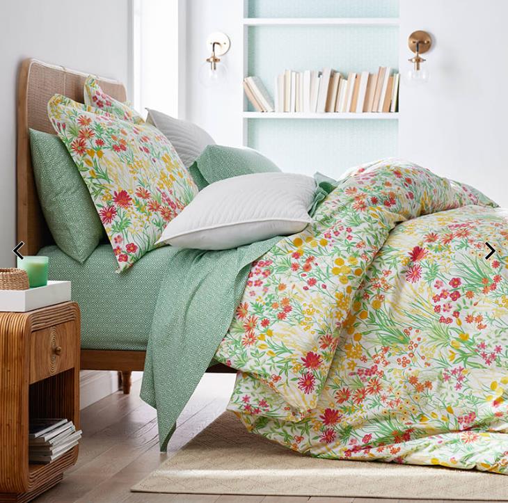 Floral bedding—Company Cotton™ Paige Floral Percale Sheet Set