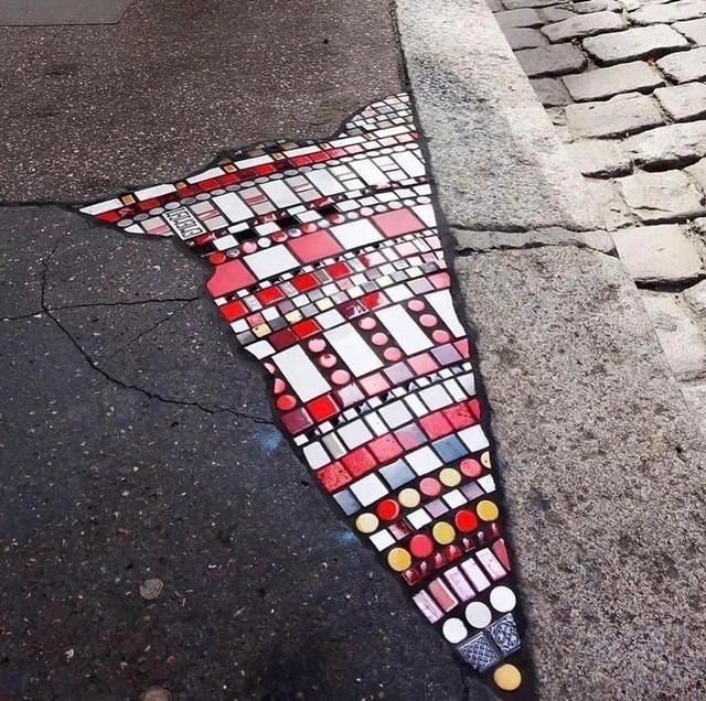 Street Mosaic Art in London