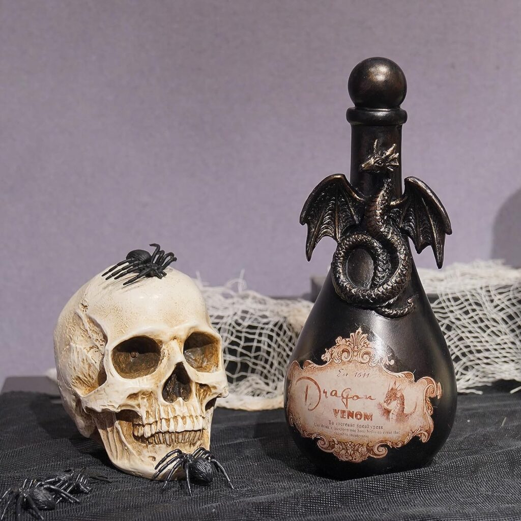 Halloween Mantel Decor—Halloween Potion Bottle