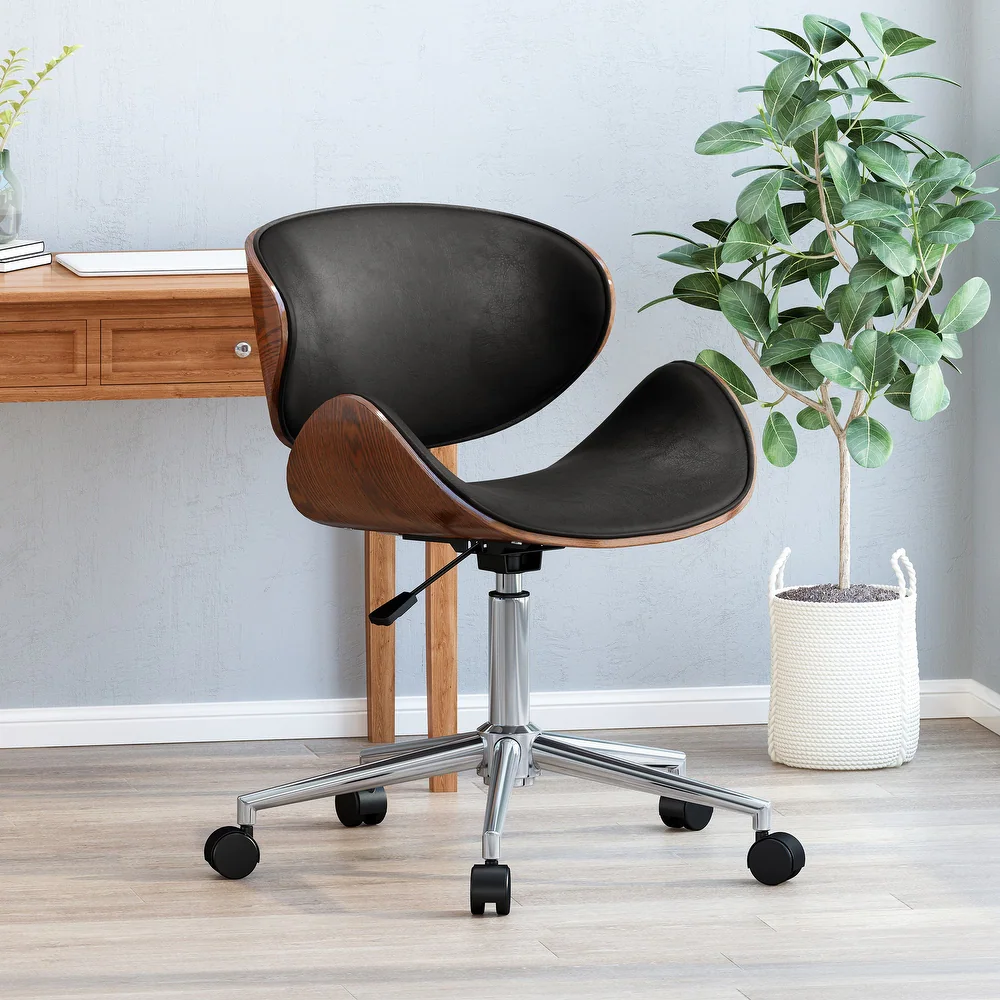 Dawson Upholstered Swivel Office Chair