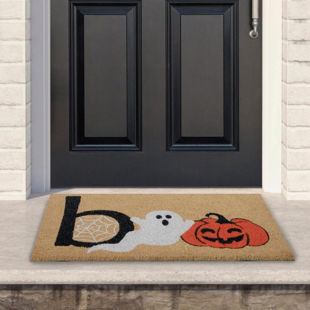 Halloween Pumpkin Doormat
