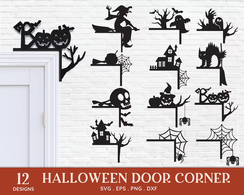 Halloween Door Corner Downloadable Bundle