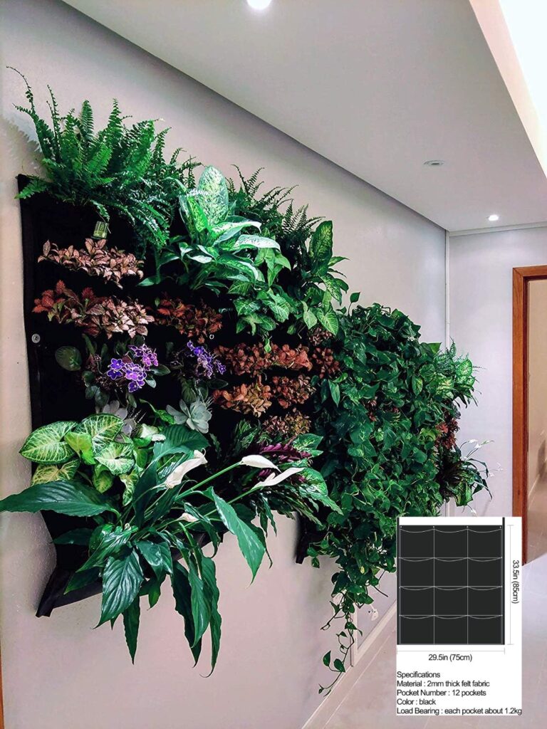 Pocket Indoor Waterproof Vertical Living Wall Planter