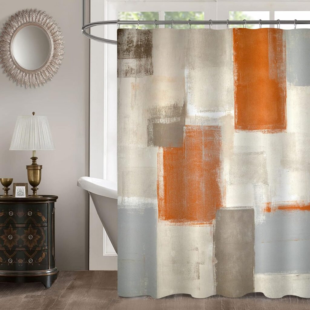 Vintage Rustic Cloth Shower Curtain