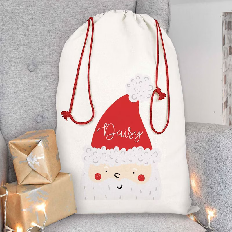 Personalized Christmas Santa Bag