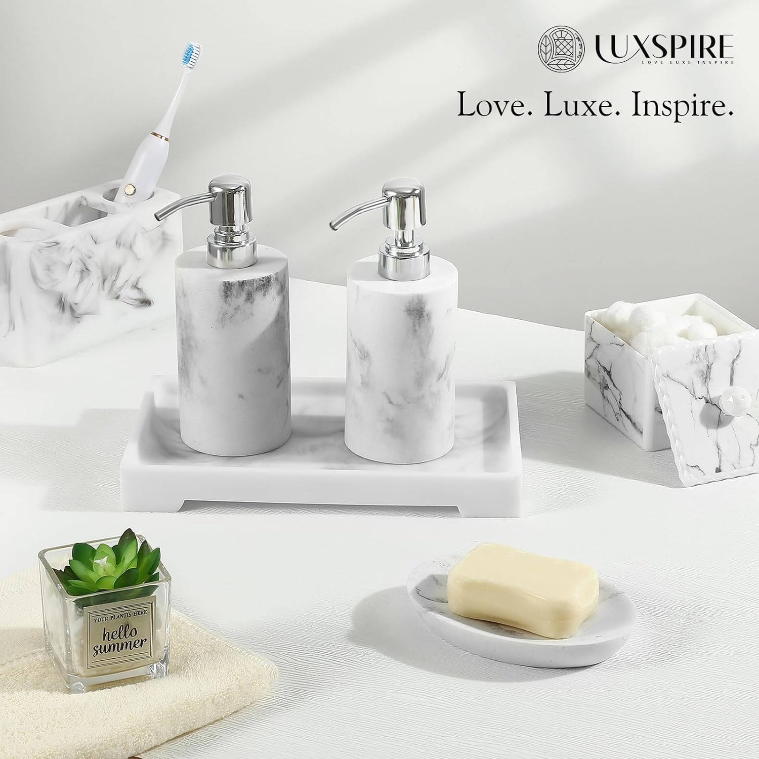 Luxspire Bathroom Vanity Tray