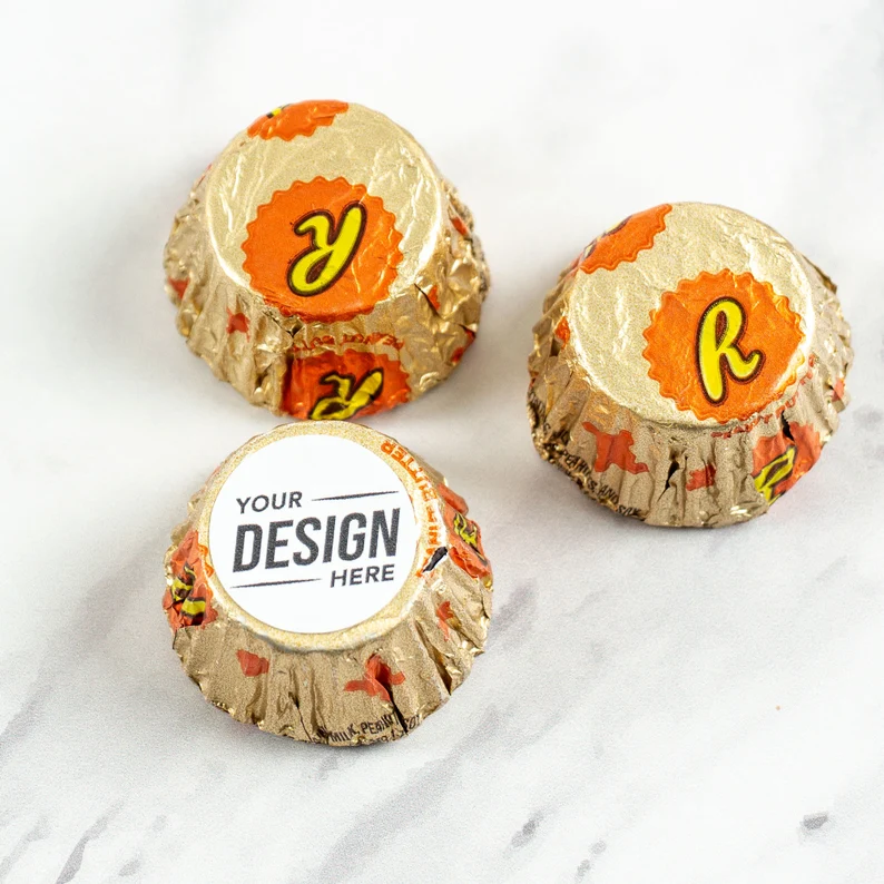 Personalized Mini Reese's Peanut Butter Cup Labels