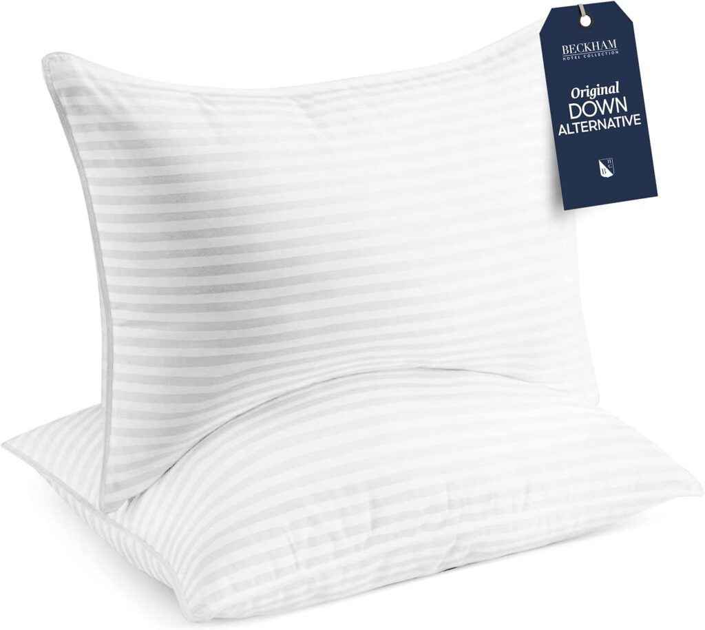 Best Pillow Insert—Beckham Hotel Collection Down-alternative Pillow