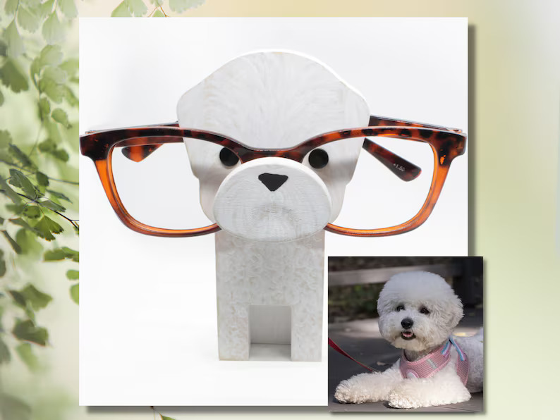 Gifts for Mother's Day—Custom Dog Eyeglass Stand