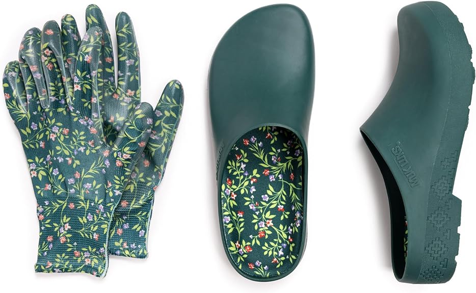 Gifts for mother's day —Women's Garden Clog and Glove Set