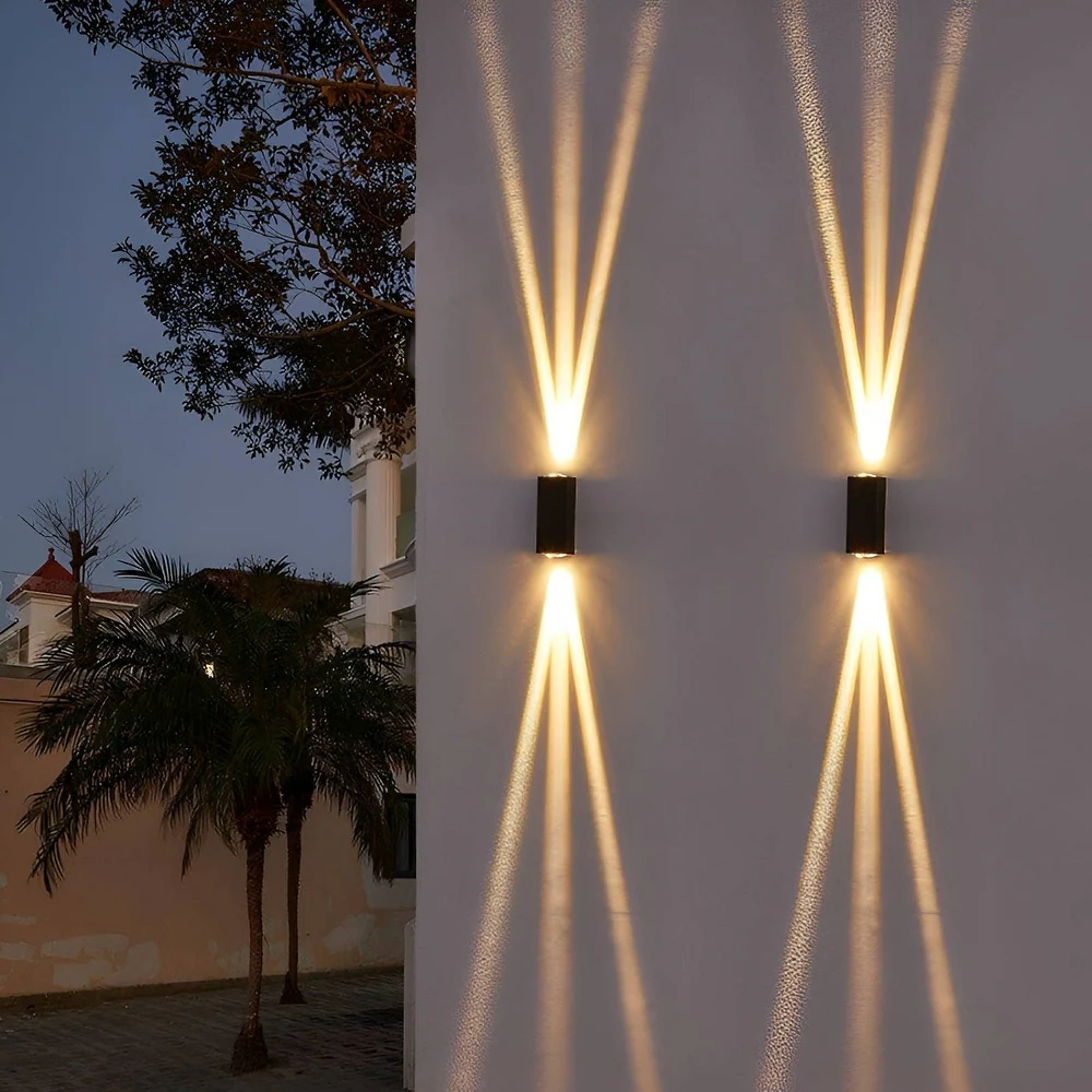 Fire Pit Lighting Ideas—Aluminum Outdoor Wall Sconce