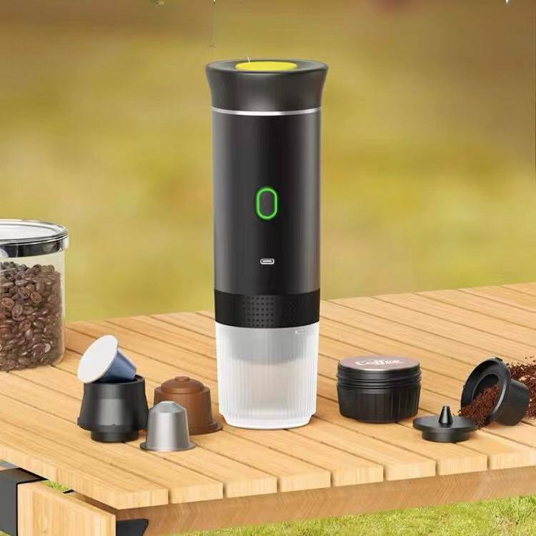 Denokin 3-in-1 camping coffee maker