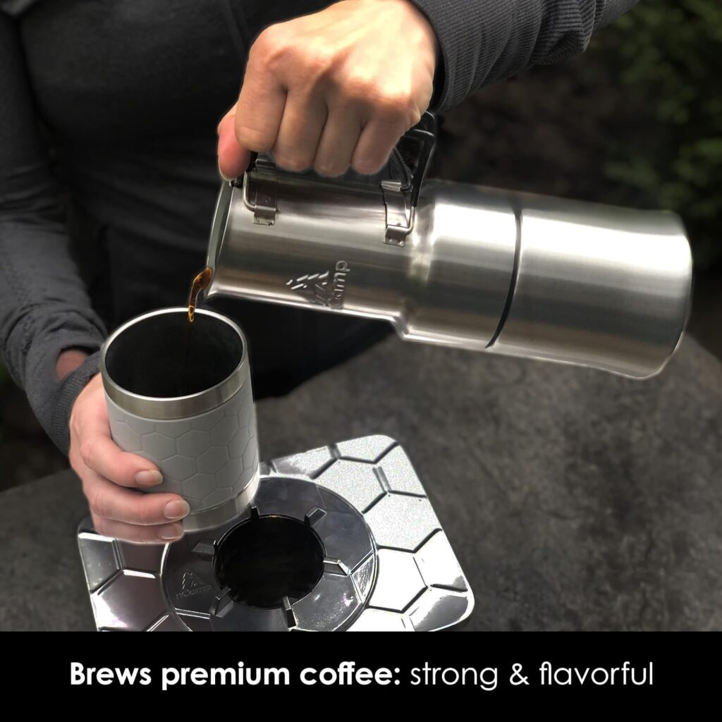 nCamp portable camping coffee maker