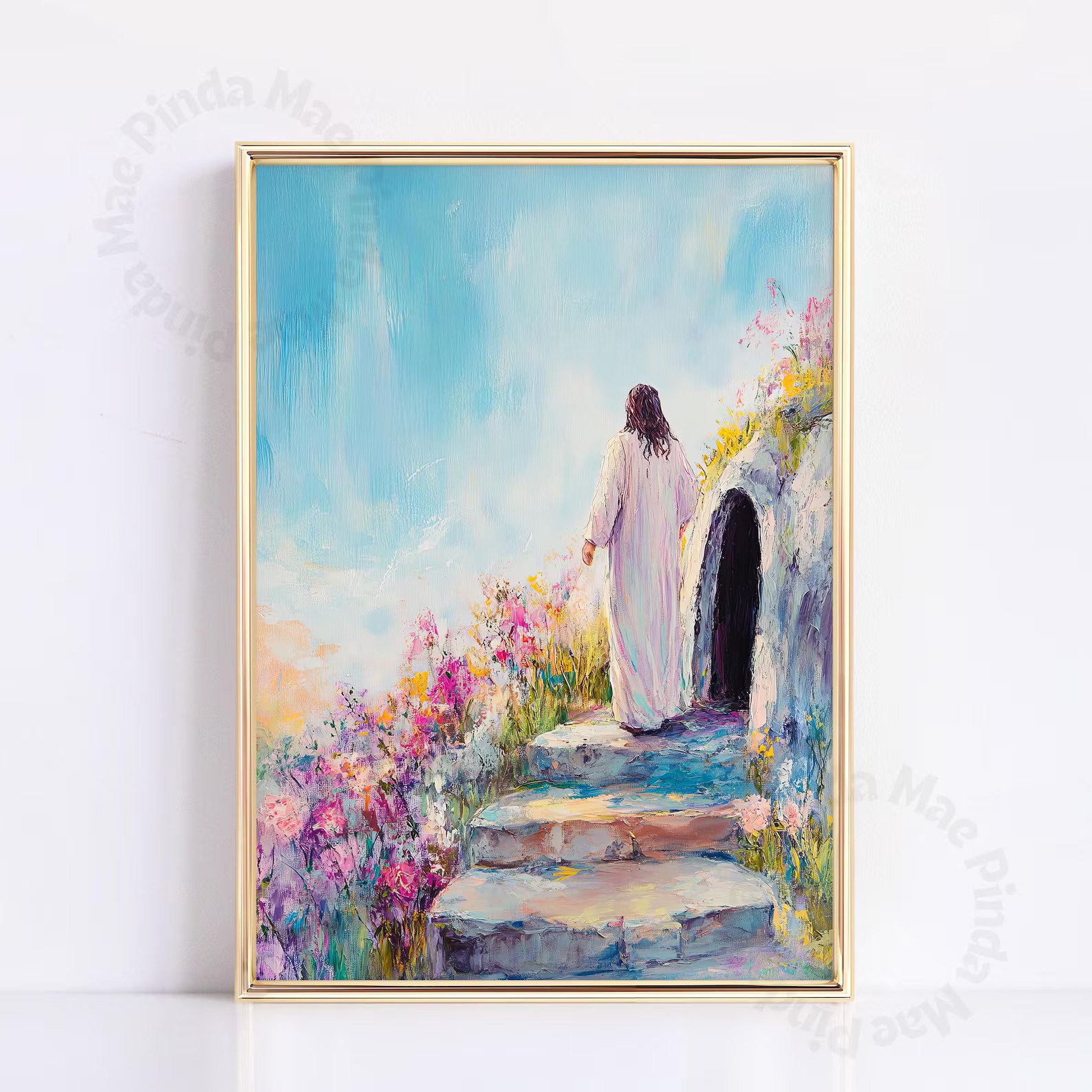 Christian Easter Art Print