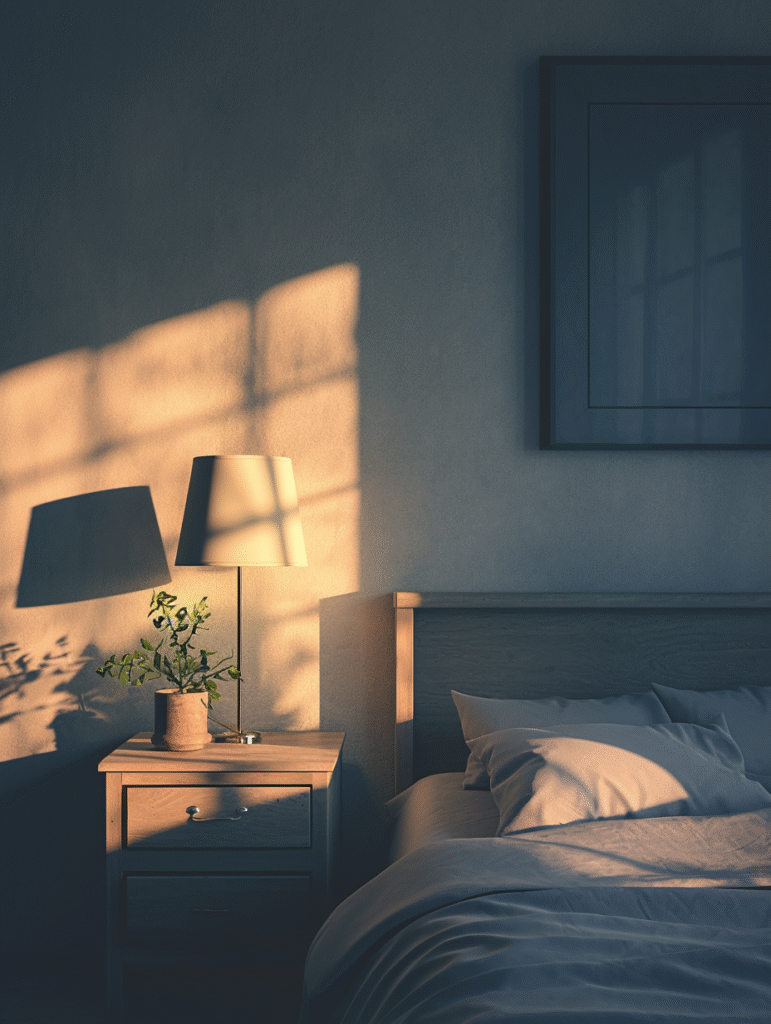 Feng Shui Bedroom Mistake—Mirror Displaced Directly Opposite a Bed