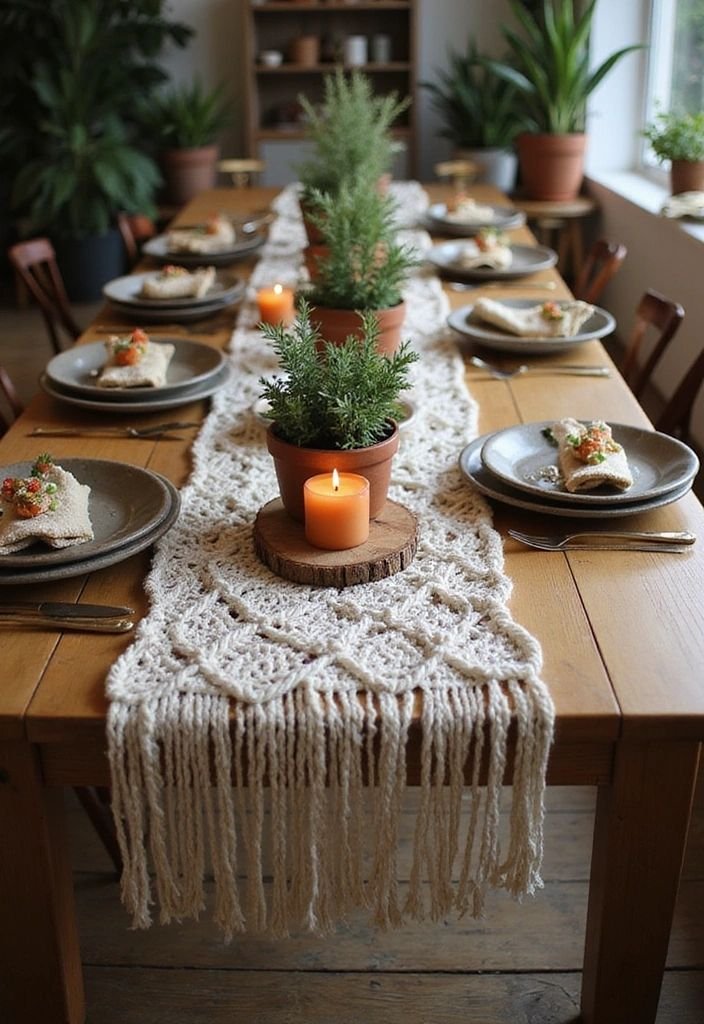 Tablescaping ideas—Bohemian Tablescaping Style