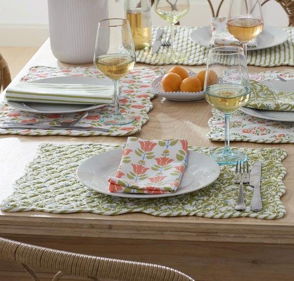 Mix & Match Printed Cotton Napkins Set of 4